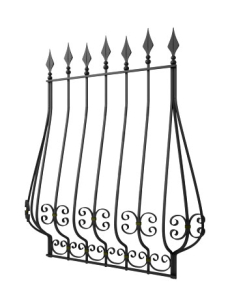 Кованая решетка №224