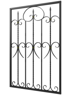 Кованая решетка №278