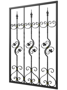 Кованая решетка №179