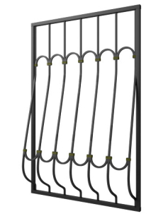 Кованая решетка №279