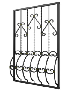 Кованая решетка №226