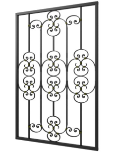 Кованая решетка №306