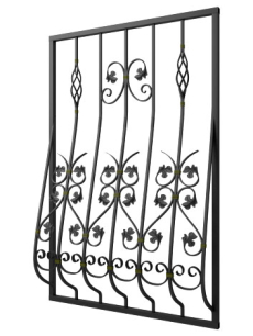 Кованая решетка №294