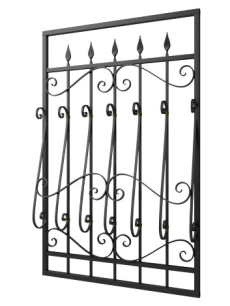 Кованая решетка №161