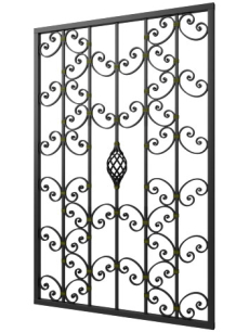 Кованая решетка №122