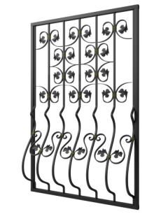 Кованая решетка №300