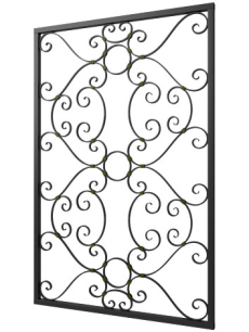 Кованая решетка №187