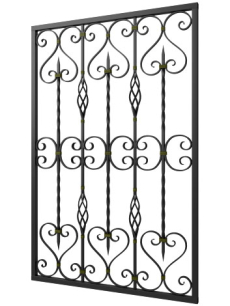 Кованая решетка №174