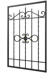 Кованая решетка №214