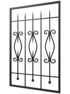 Кованая решетка №243