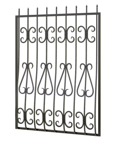 Кованая решетка №82