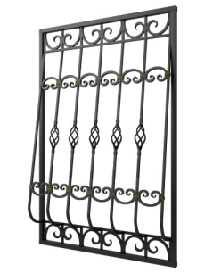 Кованая решетка №275