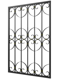 Кованая решетка №232