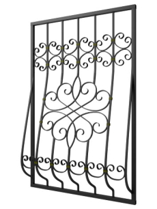 Кованая решетка №192