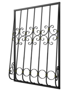 Кованая решетка №308