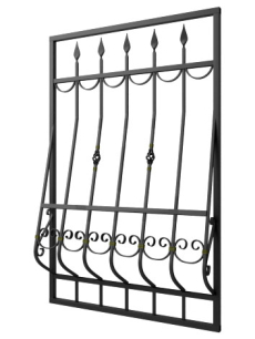 Кованая решетка №227