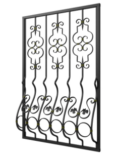 Кованая решетка №219