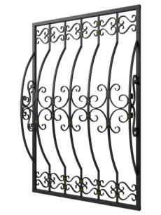 Кованая решетка №164