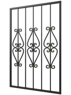 Кованая решетка №268