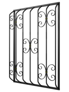 Кованая решетка №210