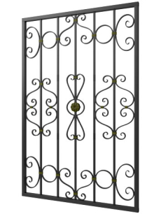 Кованая решетка №292