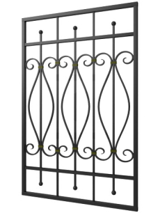 Кованая решетка №145