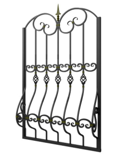 Кованая решетка №264