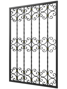 Кованая решетка №245