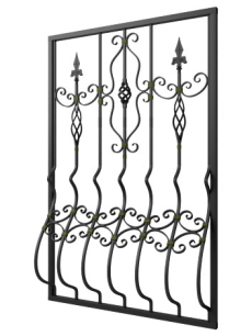 Кованая решетка №270