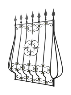 Кованая решетка №104
