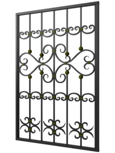 Кованая решетка №211