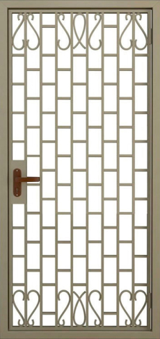 Решетчатая дверь №3