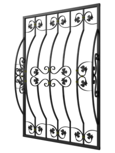 Кованая решетка №182