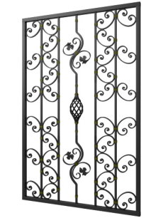 Кованая решетка №261