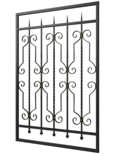 Кованая решетка №101