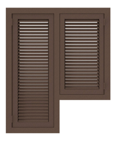 Жалюзийные ставни №13