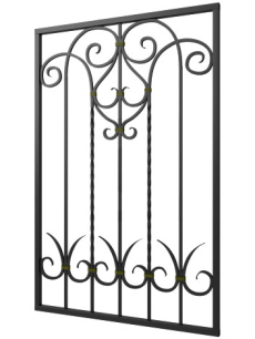 Кованая решетка №296