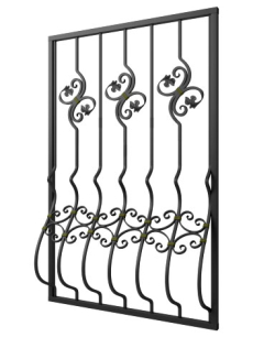 Кованая решетка №143