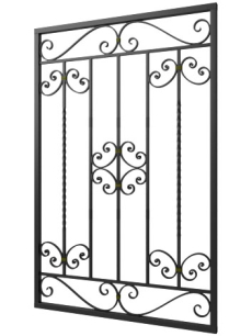 Кованая решетка №186