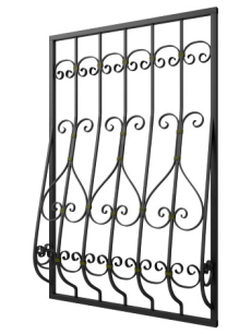 Кованая решетка №181