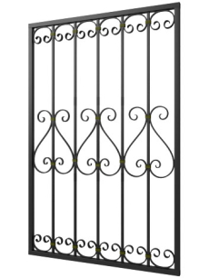 Кованая решетка №256