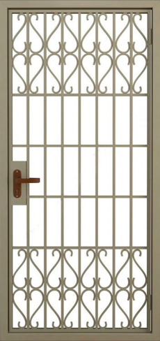 Решетчатая дверь №7