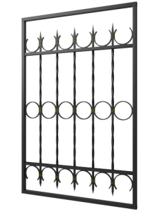 Кованая решетка №237