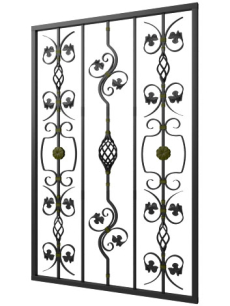Кованая решетка №139