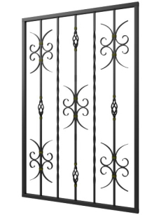 Кованая решетка №165