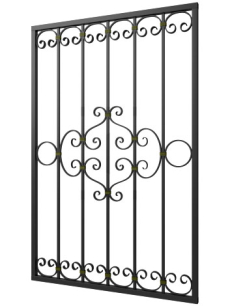 Кованая решетка №291
