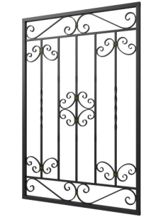 Кованая решетка №302