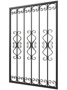 Кованая решетка №281