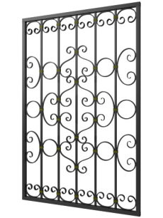 Кованая решетка №304