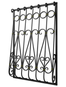 Кованая решетка №238